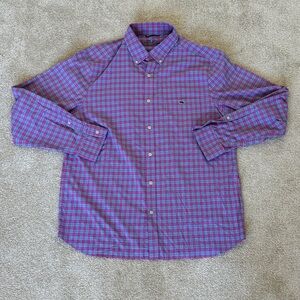 Large Vineyard Vines “On the Go” Patterned Button Down